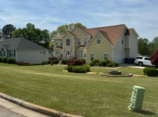 Joan W.'s grass maintenance service result
