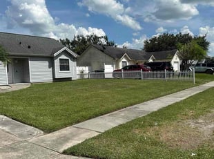 Laura F.'s grass maintenance service result