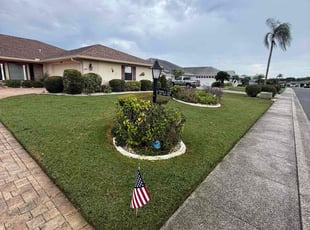 Roberta T.'s grass maintenance service result
