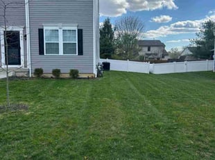 Destiny L.'s lawn care services service result