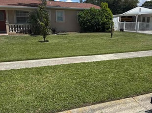 Samantha B.'s turf maintenance service result
