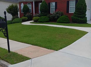 Leslie C.'s turf maintenance service result