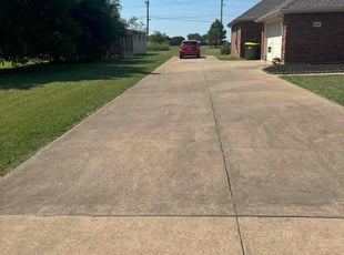 Da&#039;Jasia M.'s grass maintenance service result