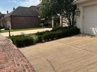 James W.'s lawn care service result