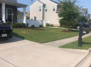 Ashley S.'s turf maintenance service result