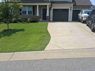 Sharon B.'s lawn maintenance service result