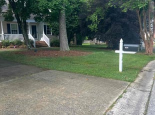Tony K.'s grass cutting service result