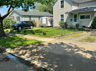 Carol W.'s grass cutting service result