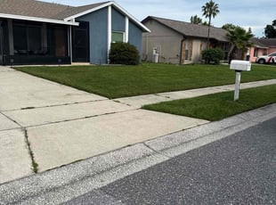 Christy U.'s lawn service service result