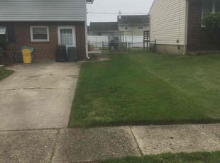 Jennifer J.'s lawn maintenance service result
