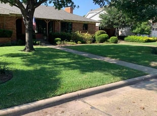Melissa K.'s lawn care service result