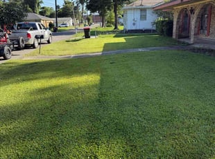 Joe J.'s landscape maintenance service result