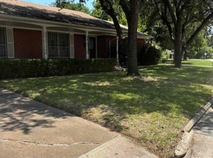 Richard R.'s lawn care service result