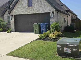 Melissa D.'s grass cutting service result
