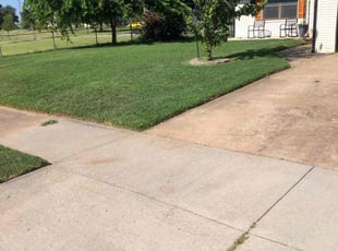Rup B.'s grass maintenance service result