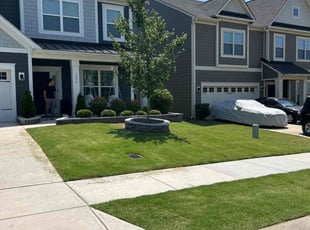 Sarah K.'s lawn maintenance service result