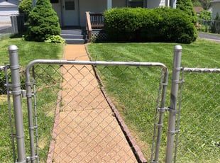 Cassie M.'s grass cutting service result