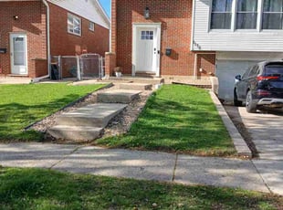 Latrelle B.'s grass cutting service result