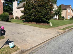 Debbie H.'s grass maintenance service result