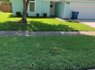 Katherine D.'s lawn maintenance service result