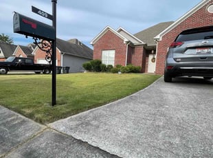 Christine R.'s turf maintenance service result