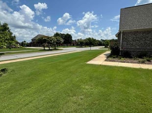 Charles A.'s lawn maintenance service result