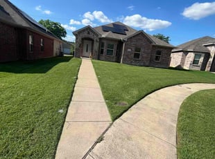 Jack L.'s lawn care service result