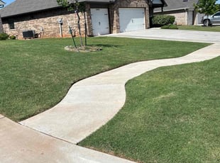 Beth W.'s grass maintenance service result