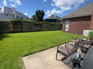 Larry E.'s turf maintenance service result