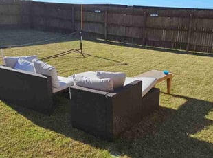 Natasha H.'s grass cutting service result
