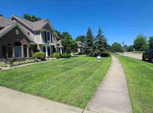 Memory W.'s lawn maintenance service result