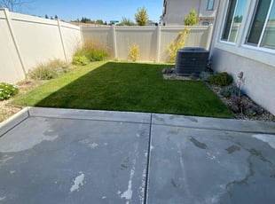 Jason D.'s lawn care service result