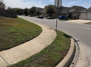 Joi B.'s lawn care service result