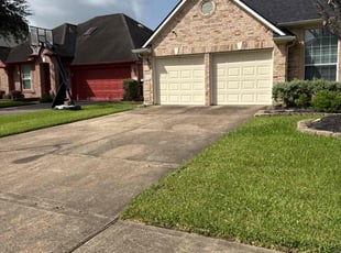 Mary K.'s grass maintenance service result