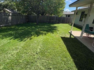 Rebecca R.'s grass maintenance service result