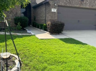 Cheryl A.'s turf maintenance service result