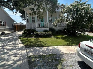 David A.'s grass cutting service result