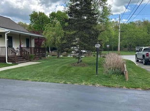 Maria G.'s turf maintenance service result