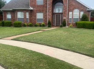 Karen B.'s lawn maintenance service result