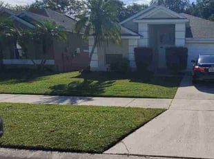 Emily B.'s lawn maintenance service result