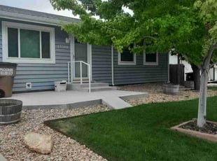 Amy L.'s grass cutting service result