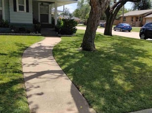 Ronald S.'s landscaping service result