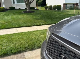 Jessica R.'s lawn care service result