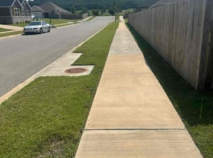 Dwayne H.'s grass maintenance service result