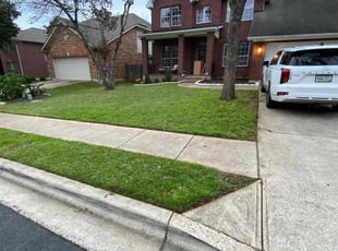 Glen J.'s lawn care service result