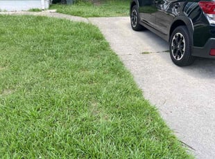 Clay R.'s lawn service service result
