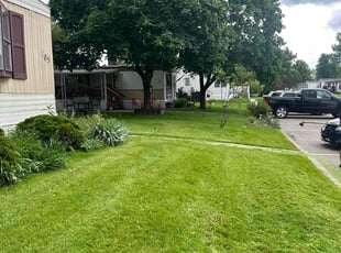 Gene A.'s lawn maintenance service result
