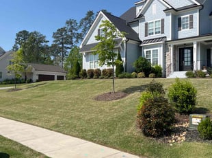 Joan A.'s grass maintenance service result