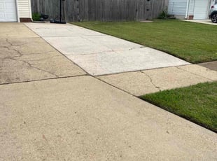 Mary P.'s turf maintenance service result