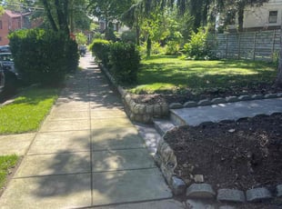 Josh M.'s lawn service service result